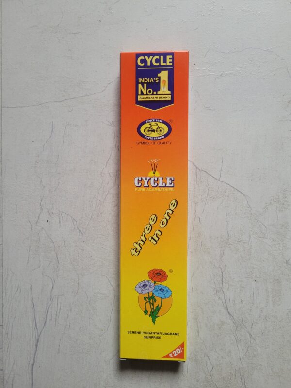 Cycle Agarbatti (Three in one) small pack 16g Indira Indian Foods