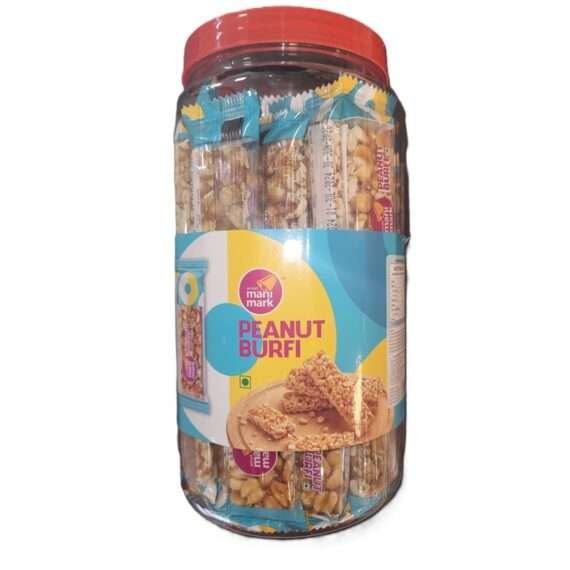 Mnaimark Peanut Barfi Jar