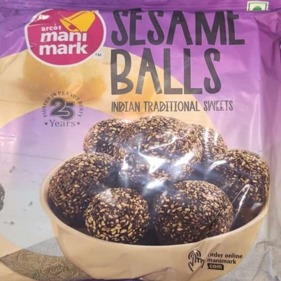 Manimark Black Sesame Balls 150g