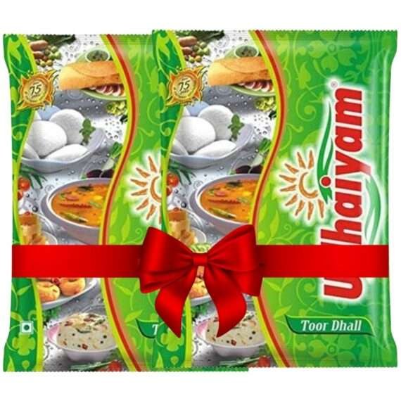 Twin Bags of Udhaiyam Toor Dal 2*2kg